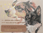 Fur Baby Pet Portrait Gift Certificate