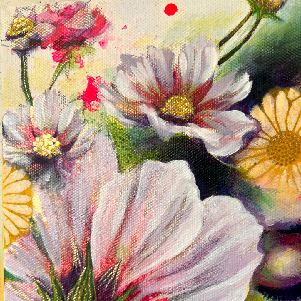 Cosmos Flower Study