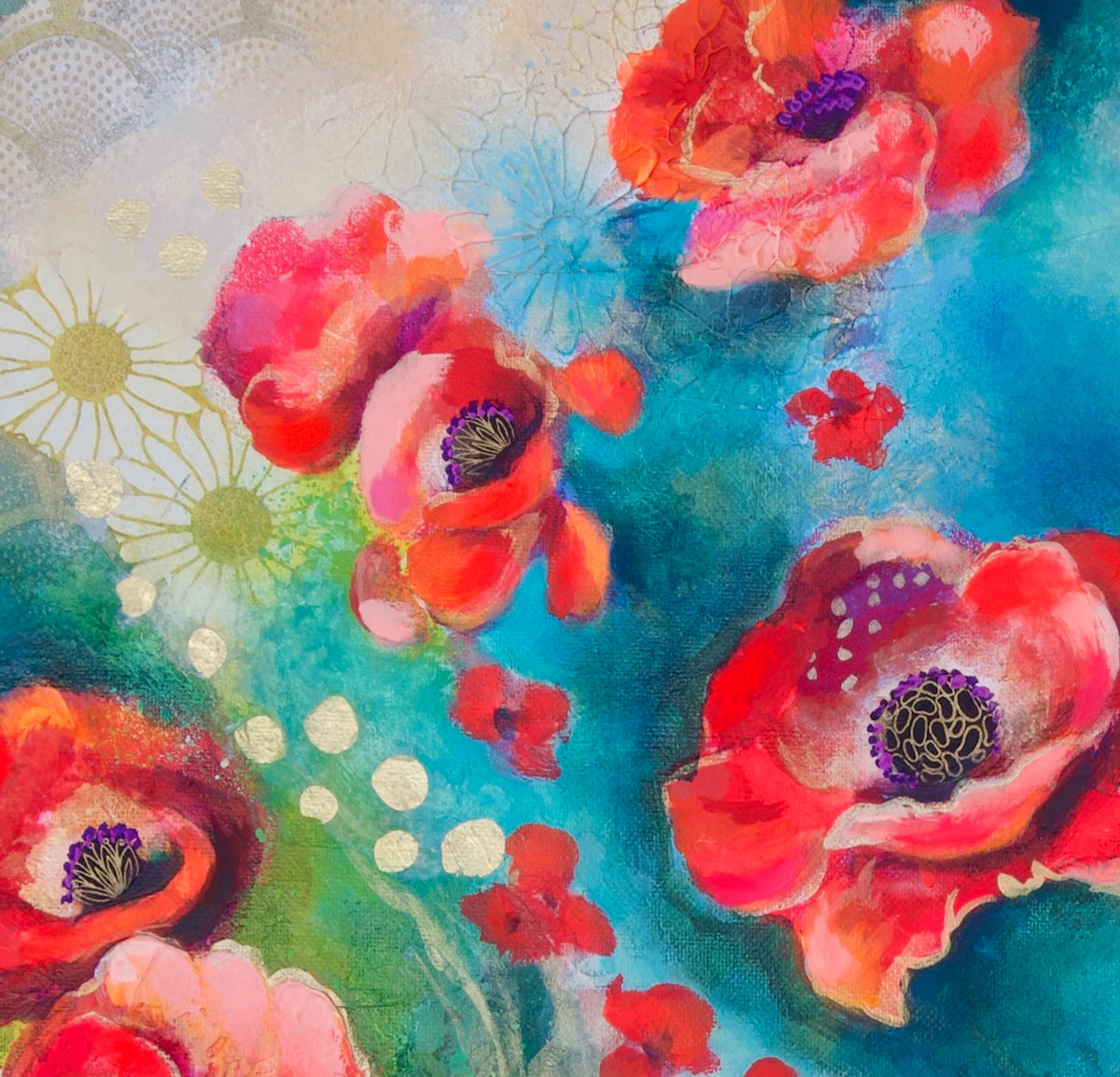 Untitled Poppies I & II