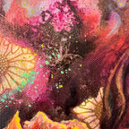 Red and Orange Poppy Study